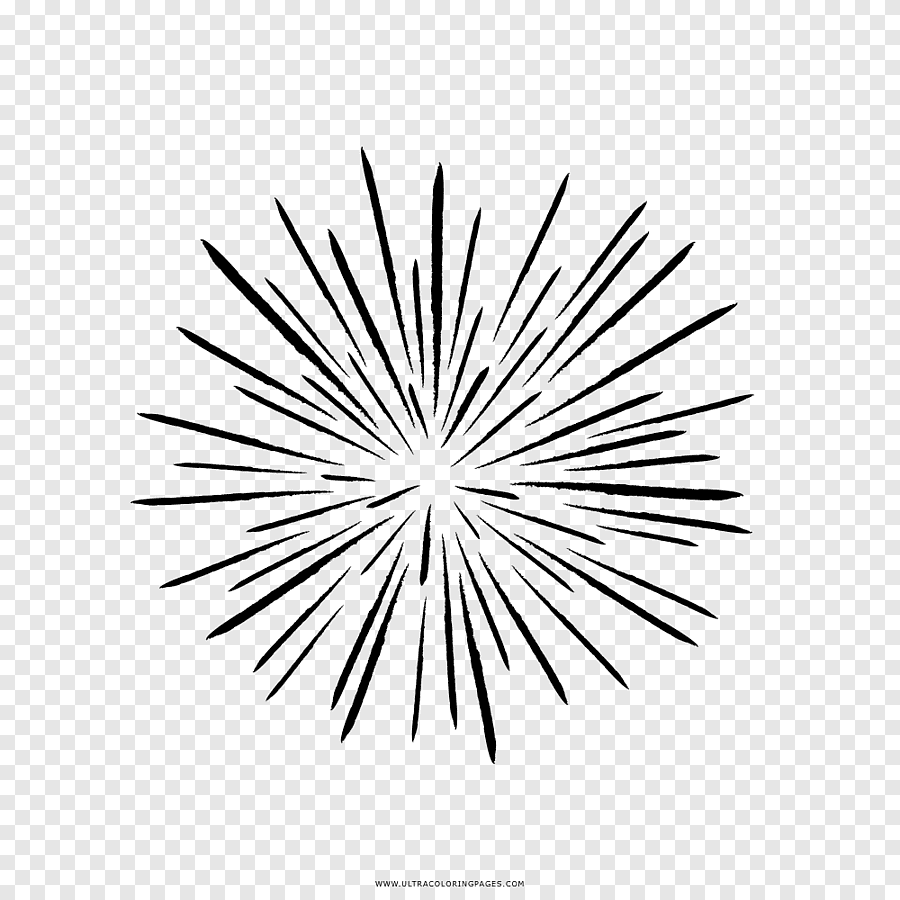 Круглая рамка с салютом