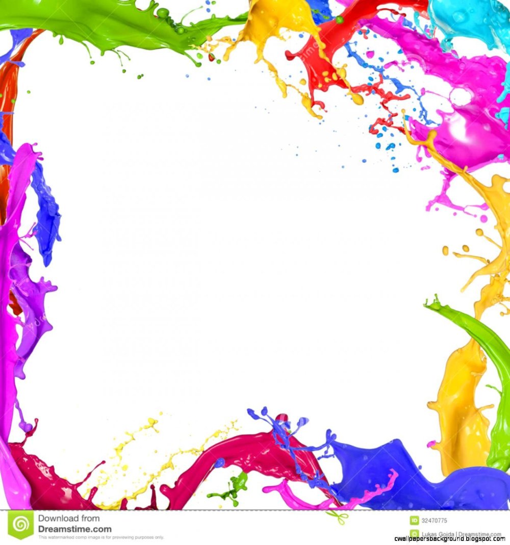 Рамка из конфетти