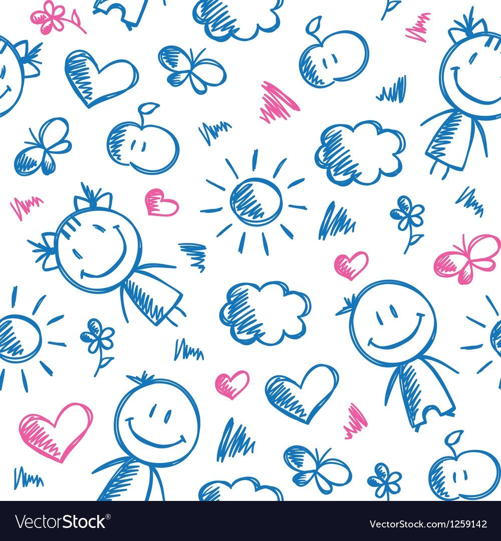 Детские узоры для малышей