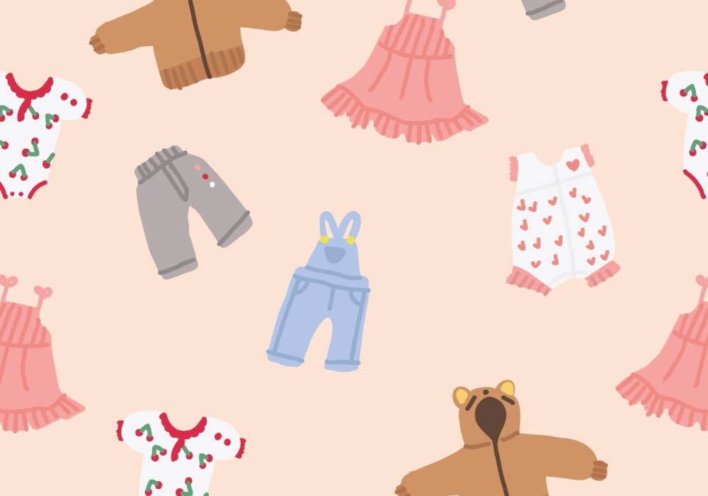 Фон для детской одежды
