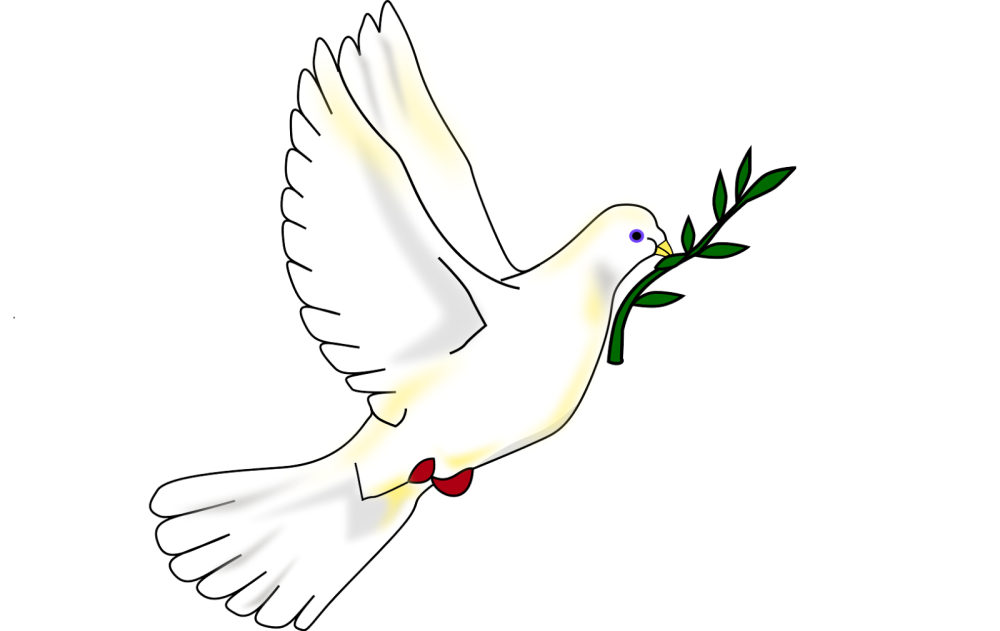 Флаг с голубем