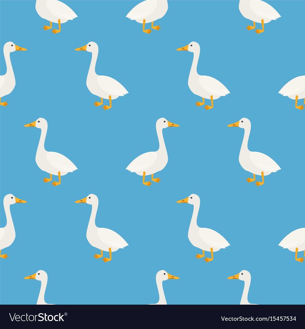 Фон из гусей