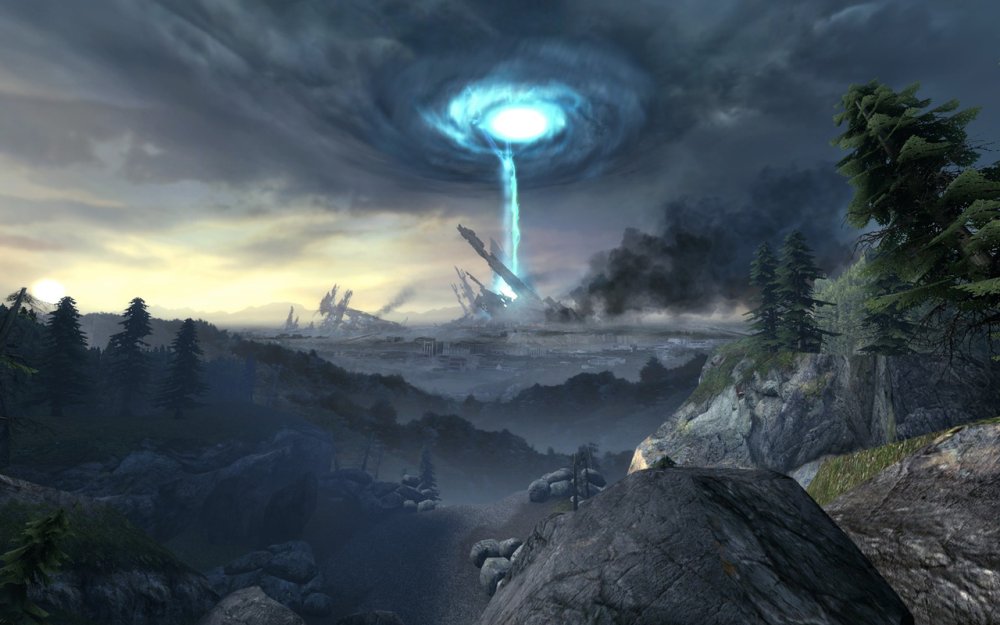 Half Life 2 пейзажи