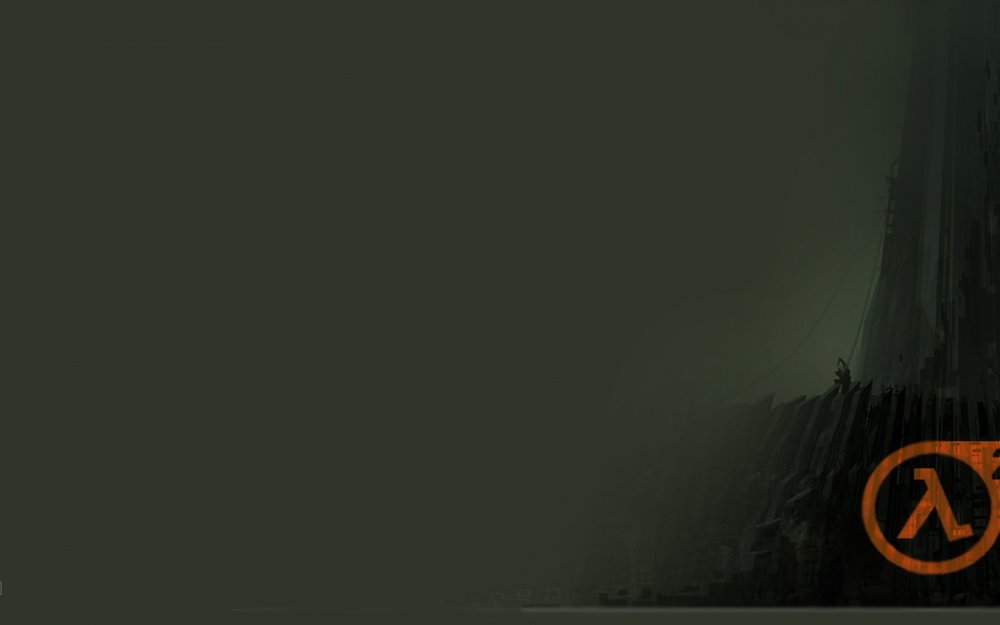 Half Life 2 Beta main menu