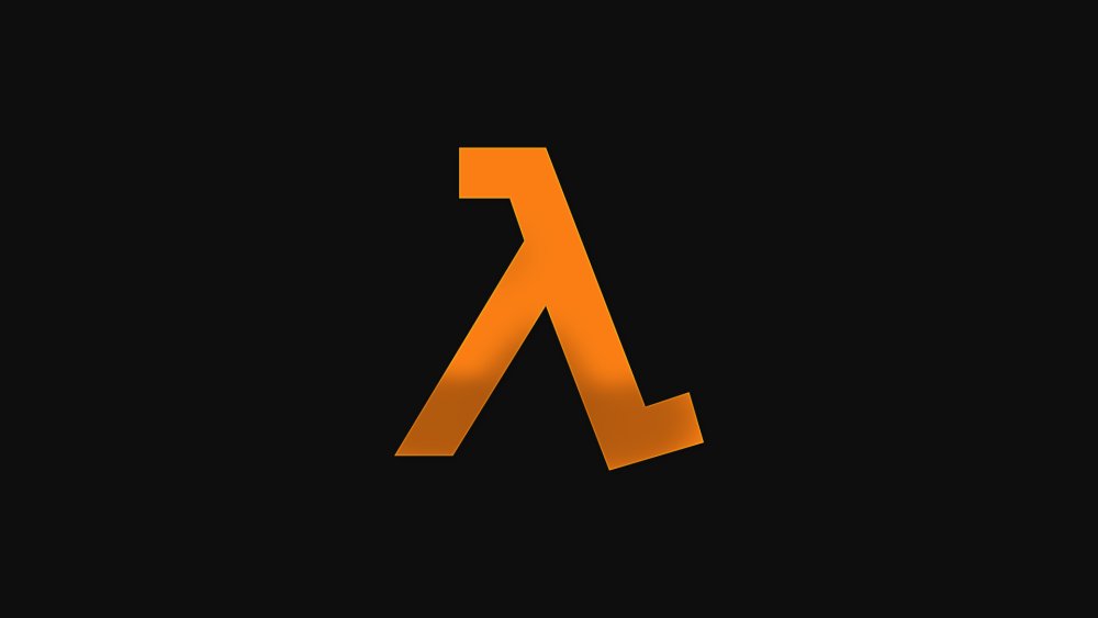 Half Life знак лямбда