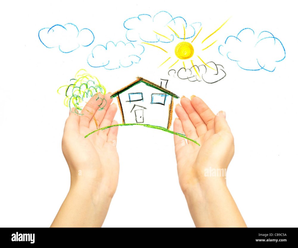 Домик в ладошках