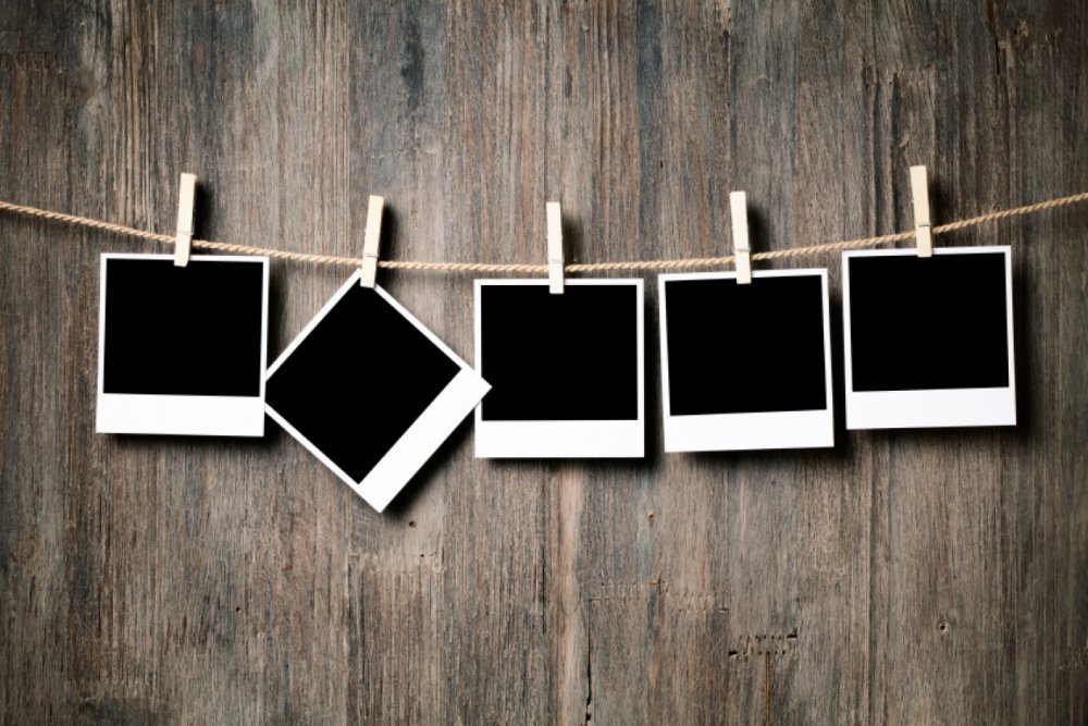 Полароид на прищепках