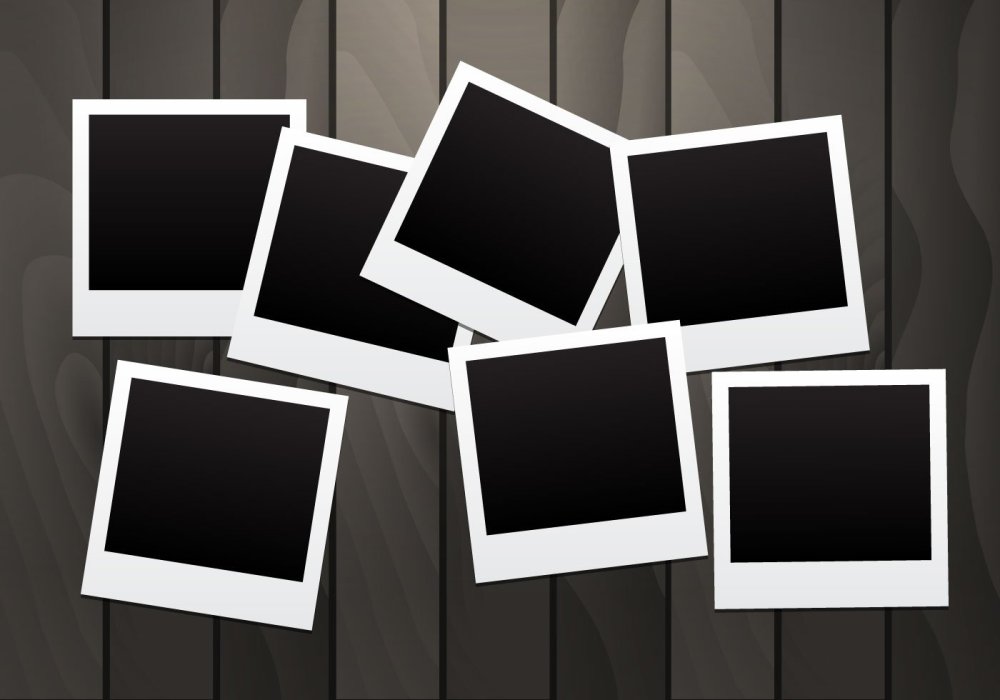 Пустая фотокарточка