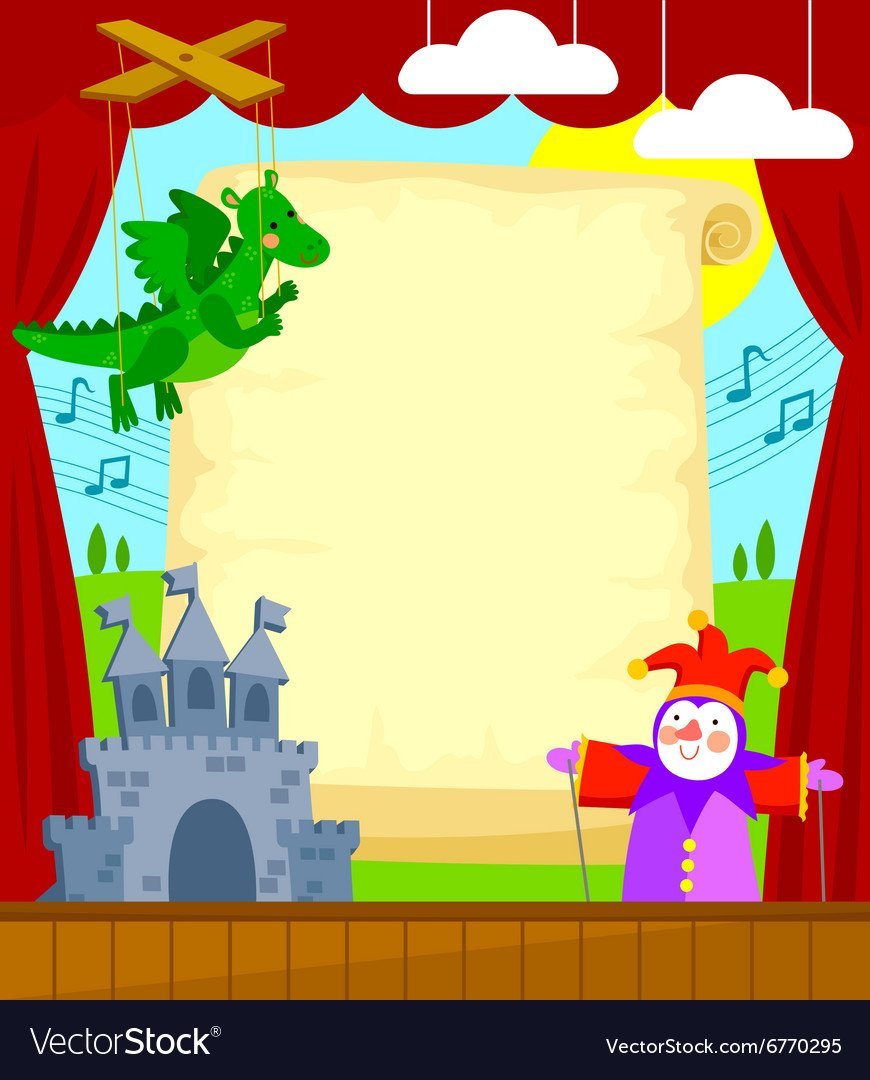 Рамка театр для детей