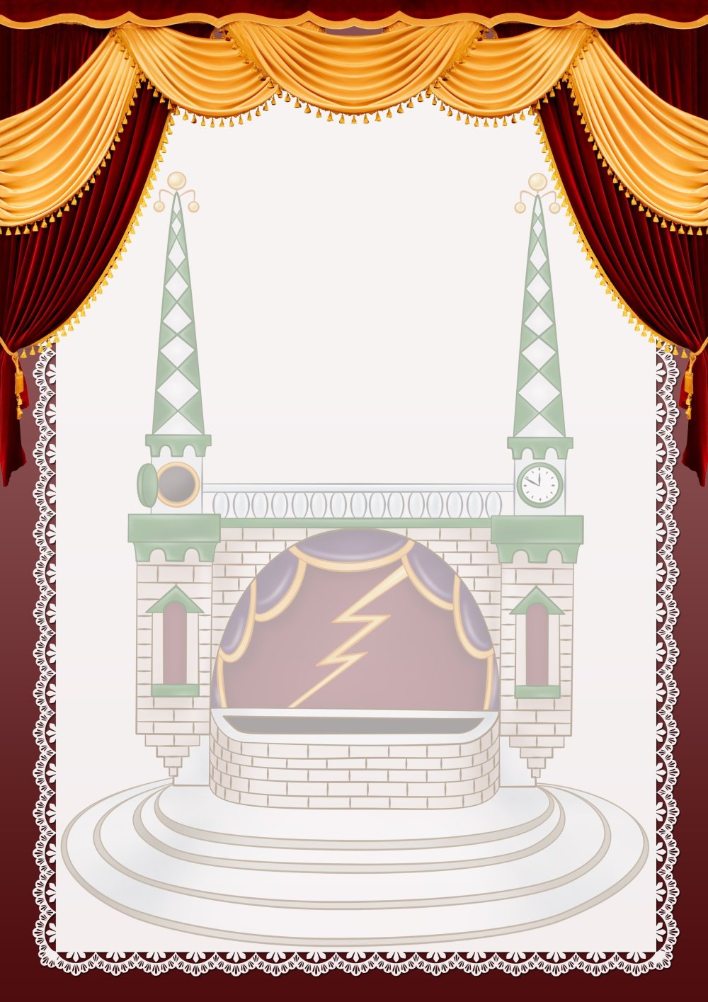 Фон для презентации театр