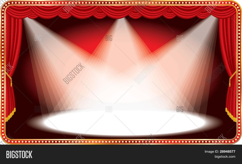 Фон для театральной программки