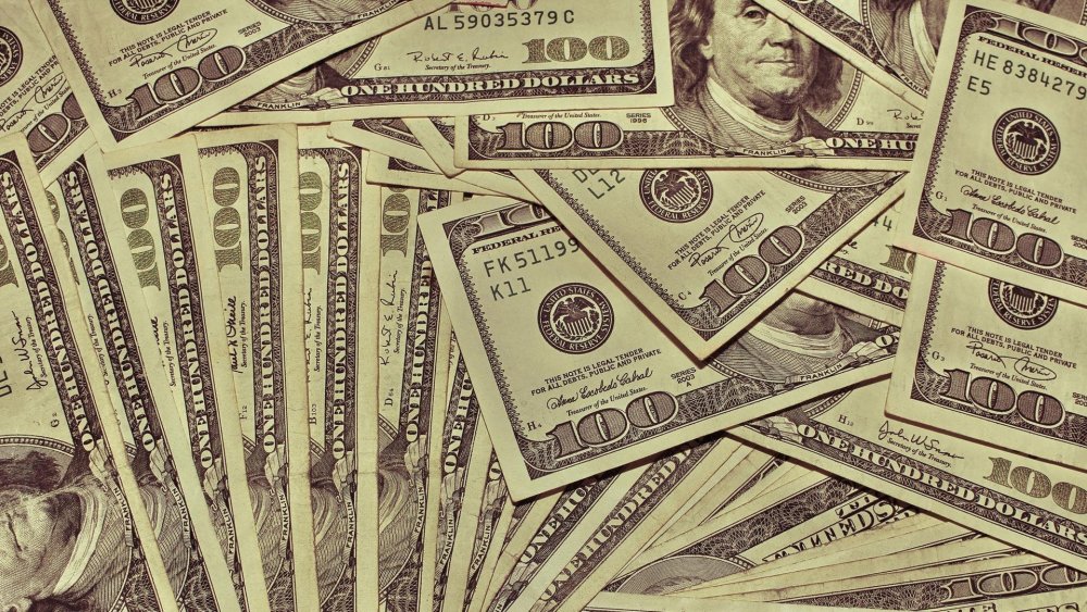 Фиолетовые деньги