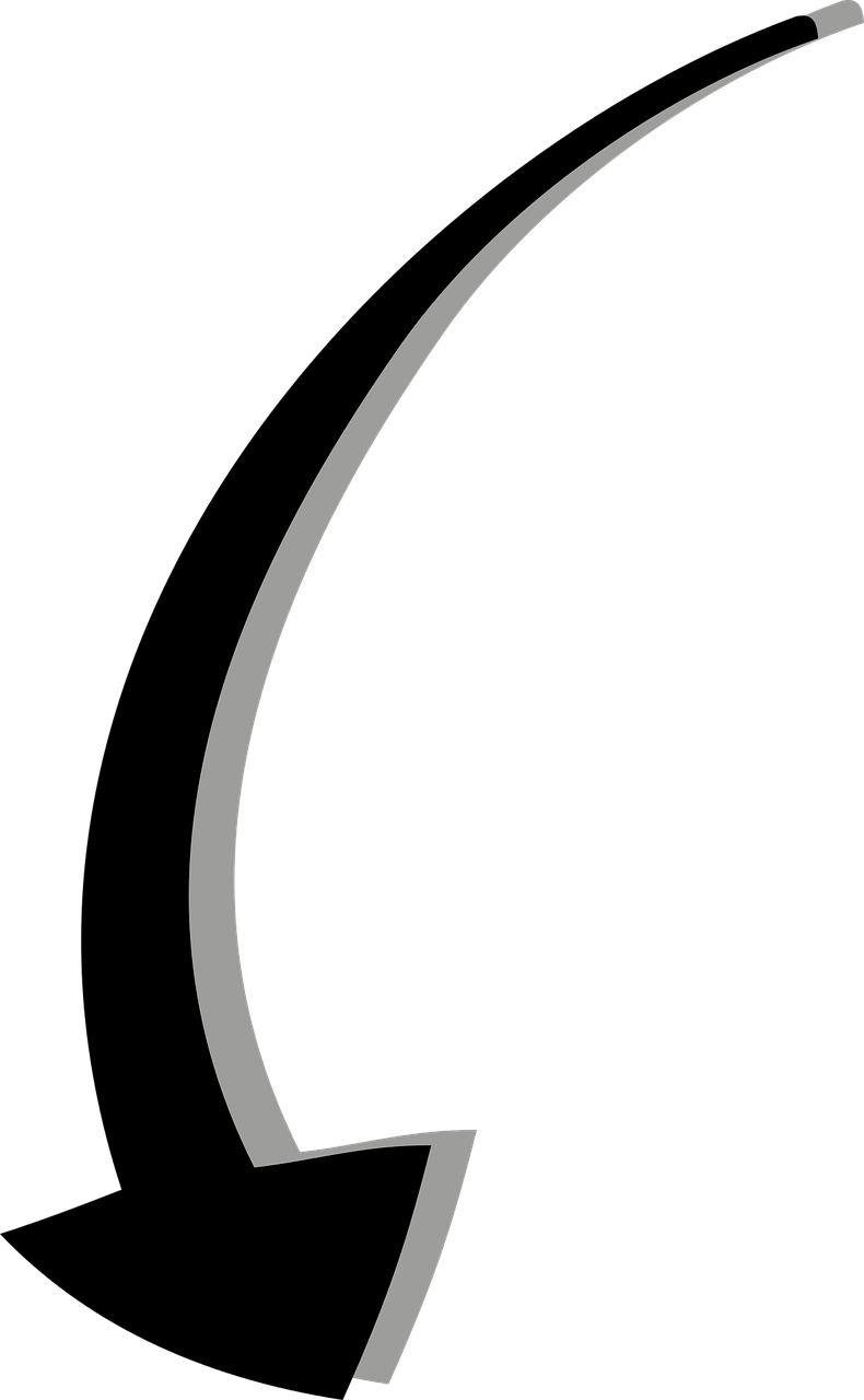 Закругленная стрелочка