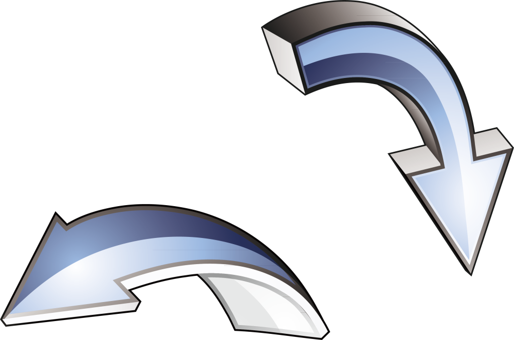 Красивая изогнутая стрелка