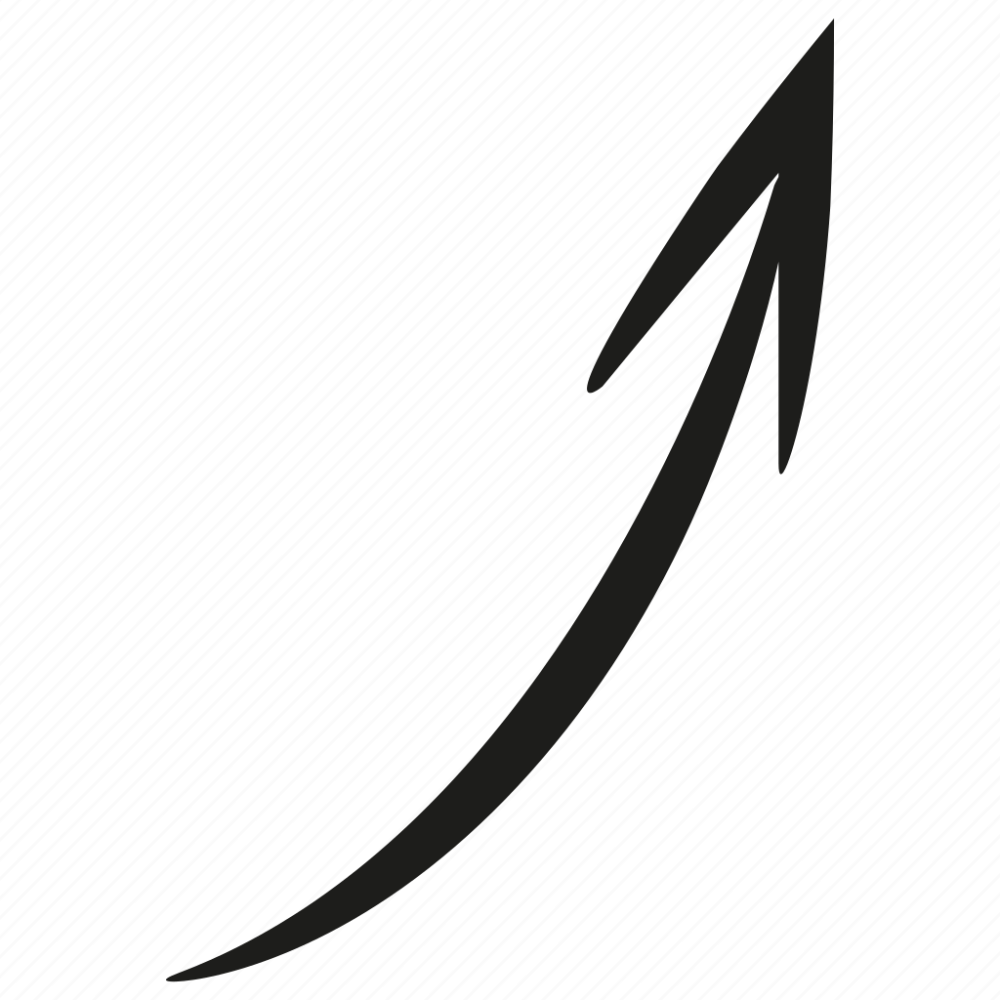 Стрелки черные нарисованные