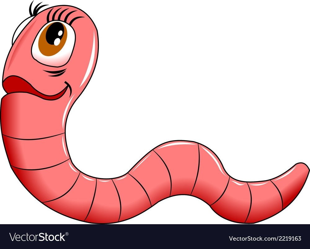 Зубной червячок рисунок для детей