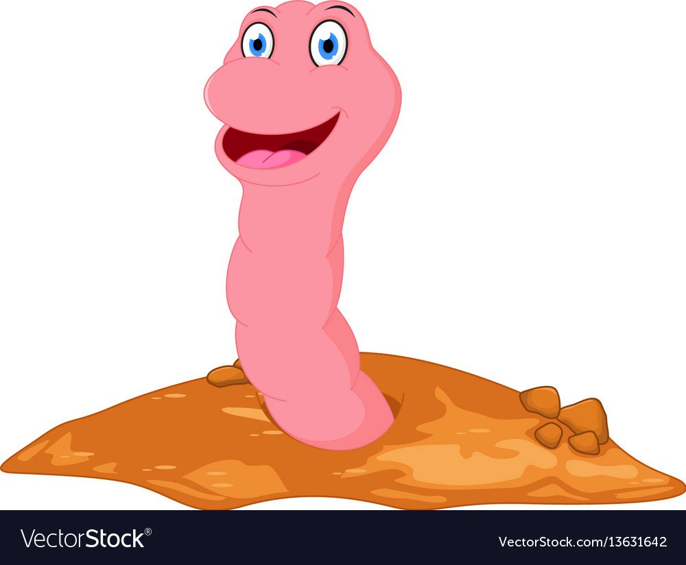 Червяк из мультика про Майю