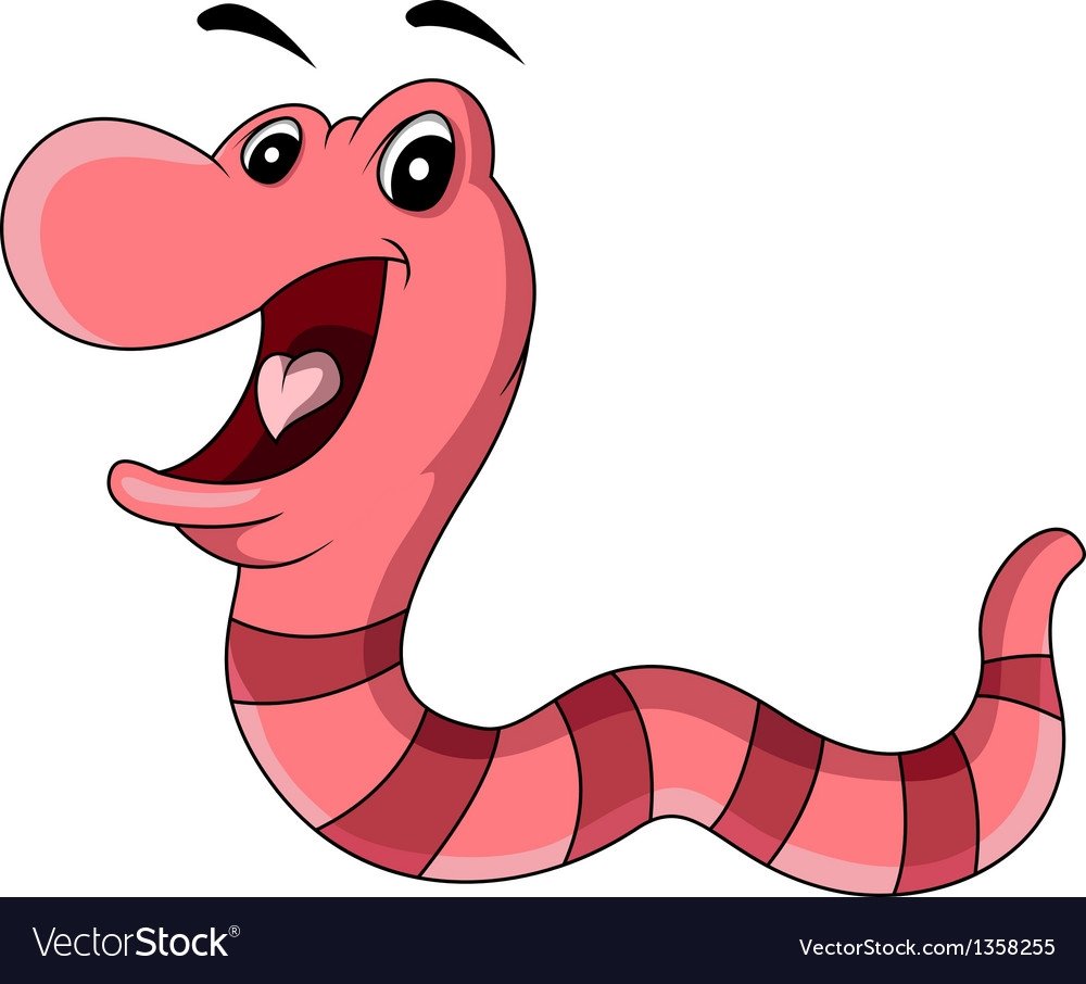 Червь мультяшный