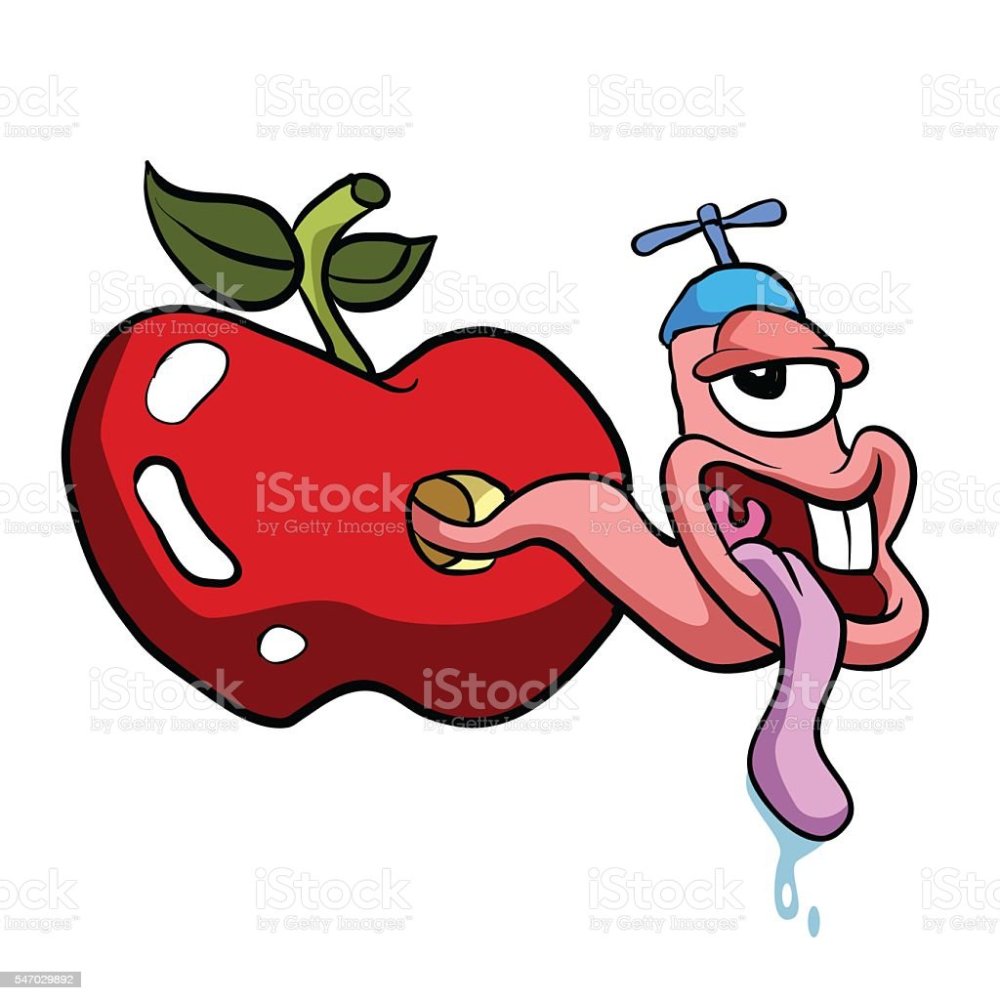 Червь карикатура