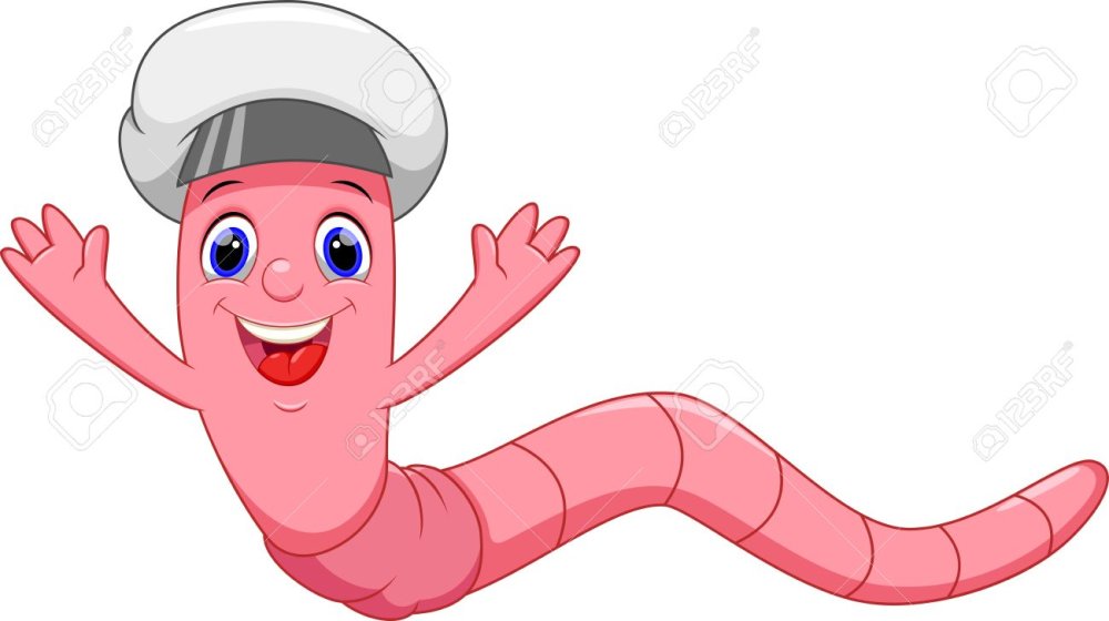 Машущий червячок