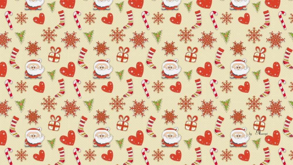 Новогодняя Оберточная бумага