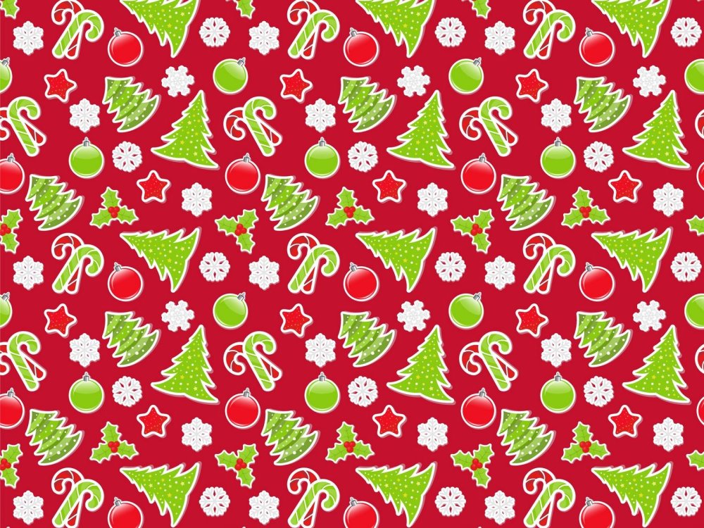 Бумага для скрапбукинга Новогодняя