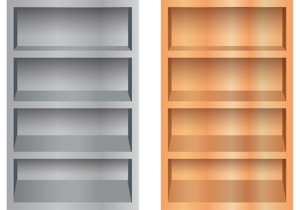 Пустой стеллаж