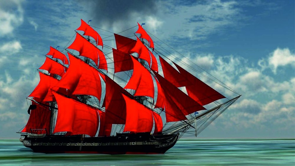 Корабль Алые паруса