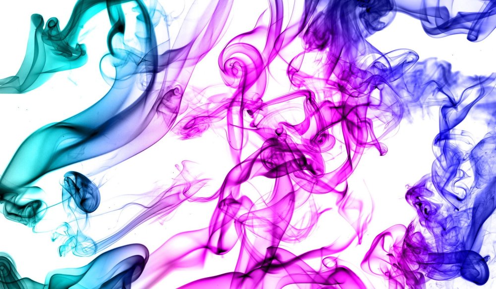 Цветные разводы