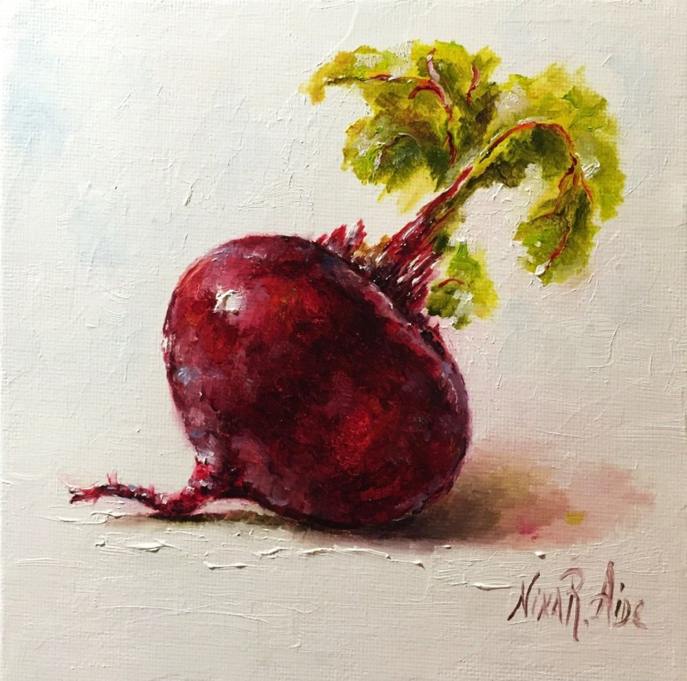 Фрукты и овощи акварелью