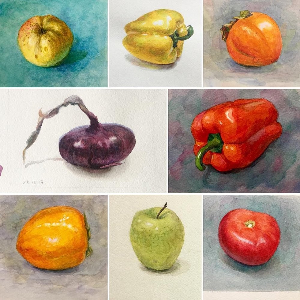 Елизавета Залегина натюрморты