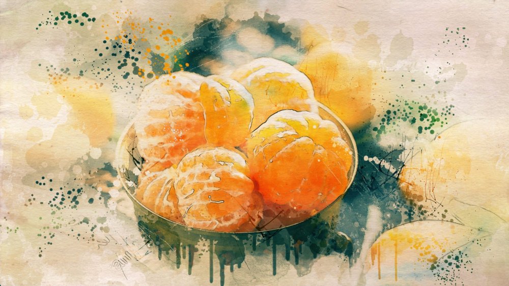 Рисунки акварелью