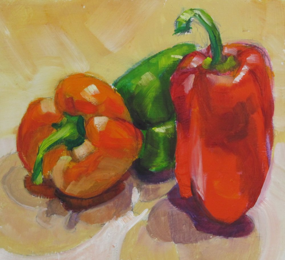 Перец гуашью