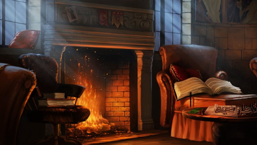 Гарри Поттер гостиная Гриффиндора