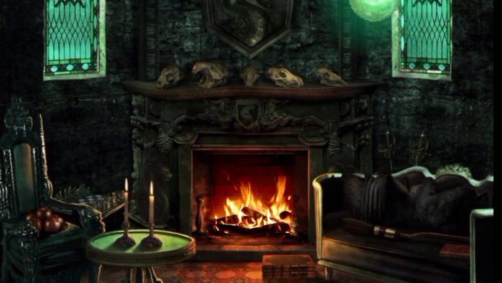 Гостиная Слизерина поттермор