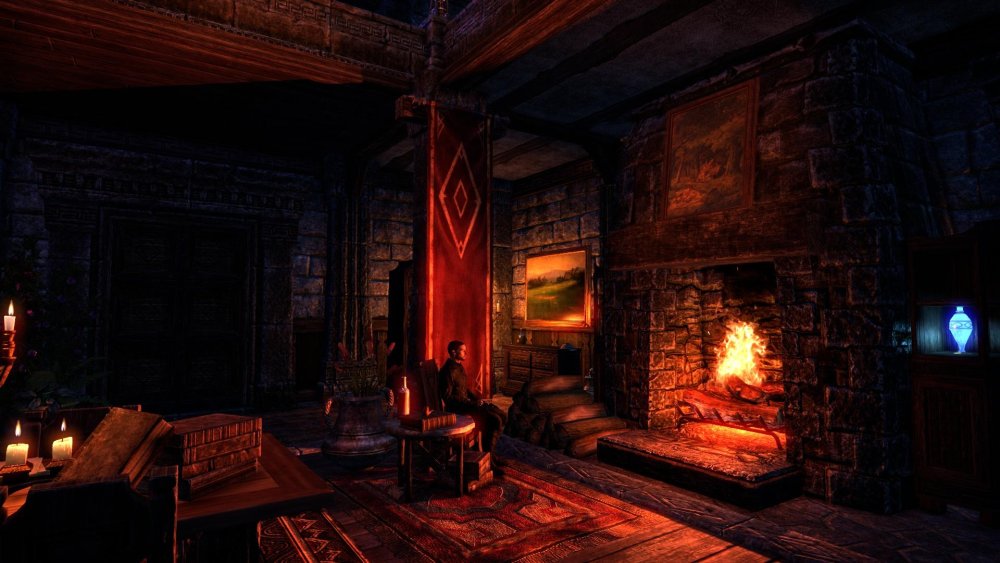 Старинный камин