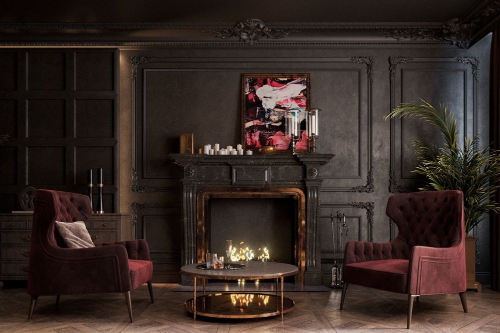 Романтический камин