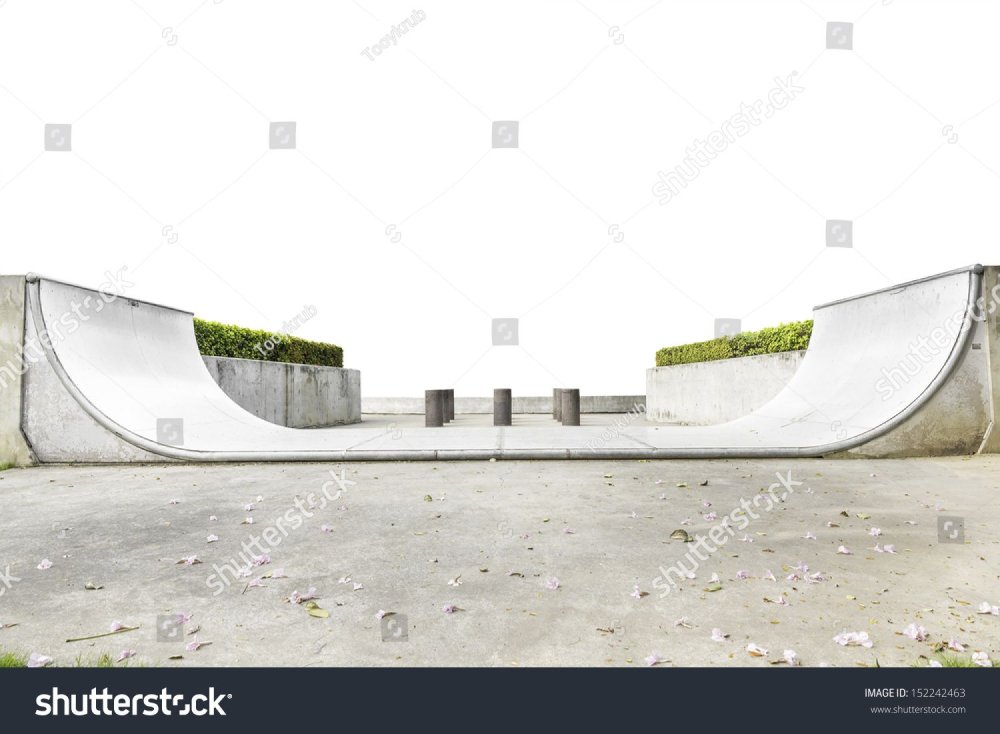 Площадка для скейтбординга для фотошопа