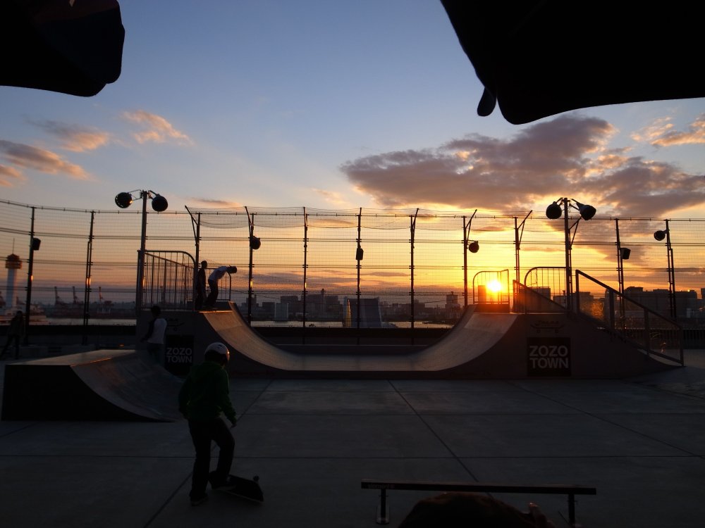 Скейт парк в Корее