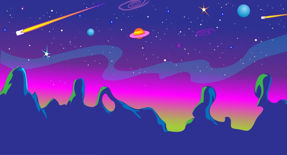 Космос пиксель арт