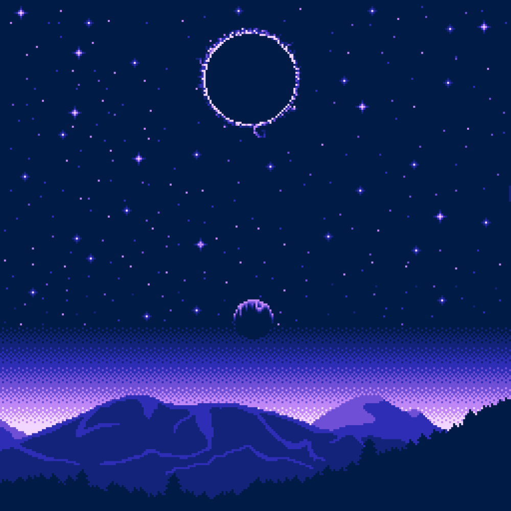 Пиксельный космос