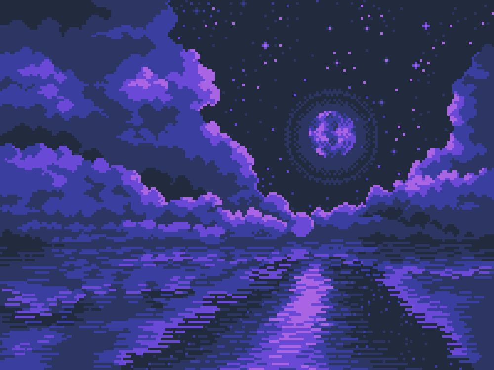 Красивые пиксельные фоны