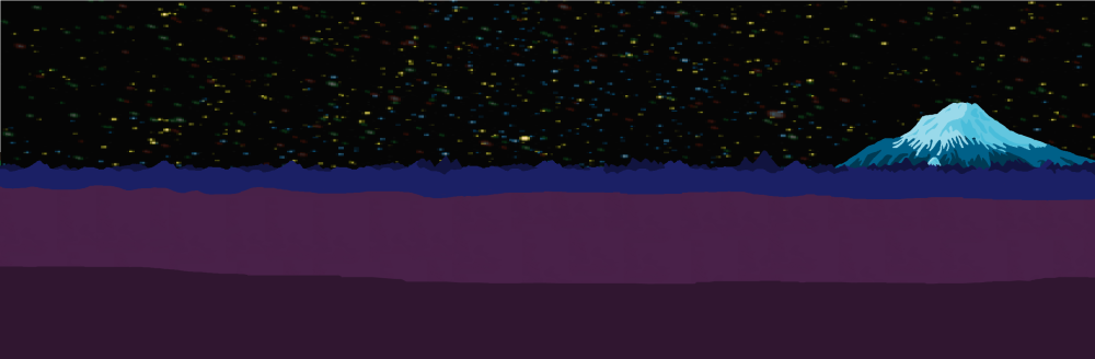 Космический пиксельный фон