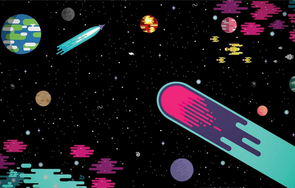 Космос вектор