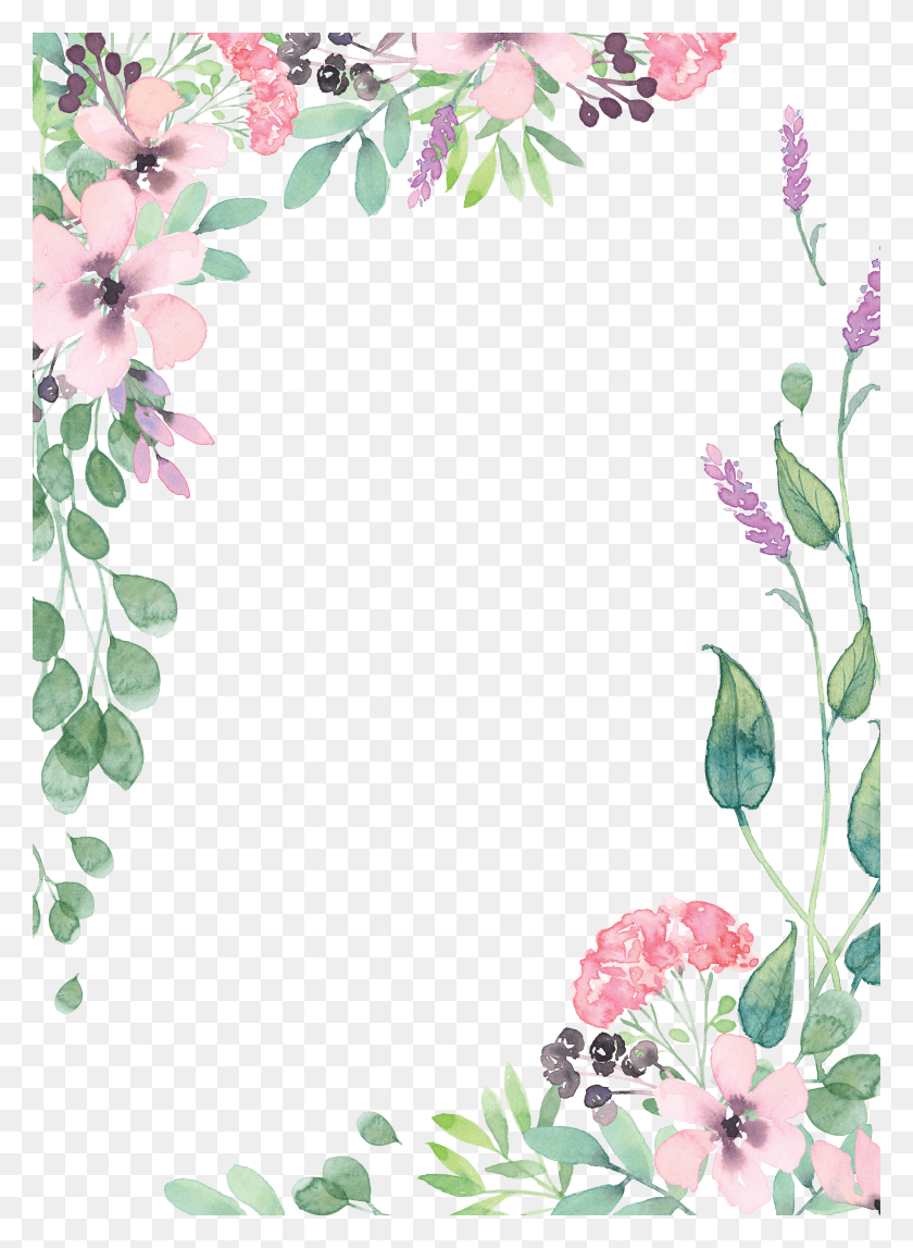 Геометрическая рамка для свадебных приглашений