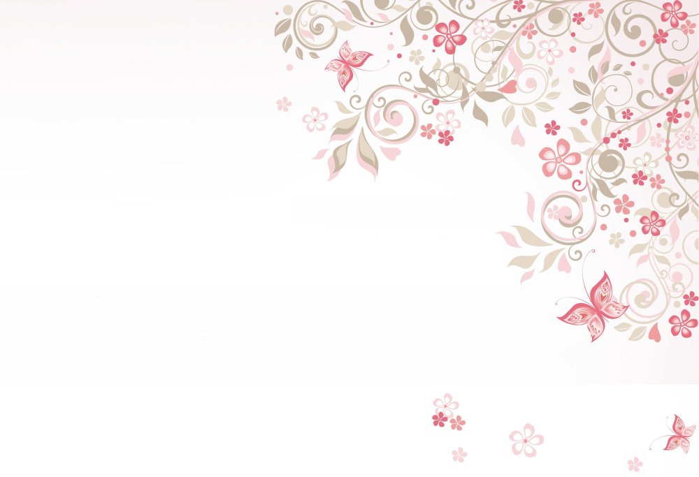 Красивый фон для приглашения девушкам