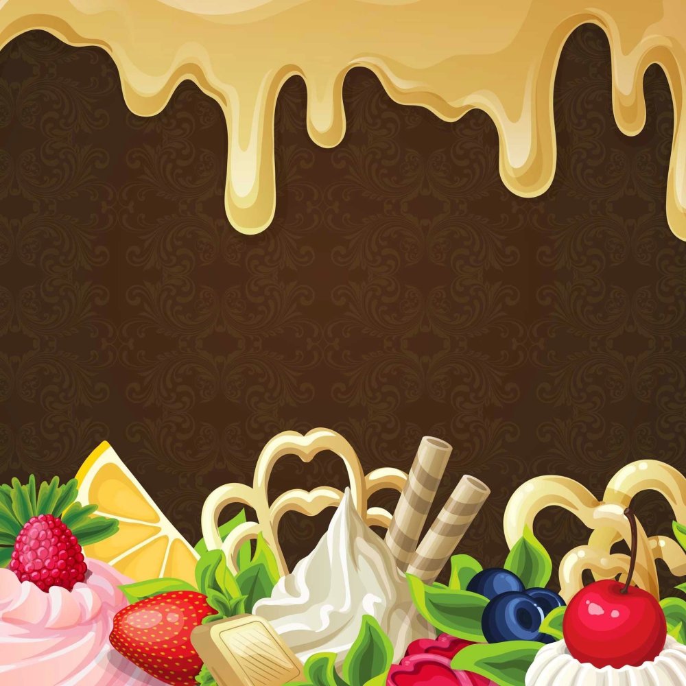 Кондитерский фон