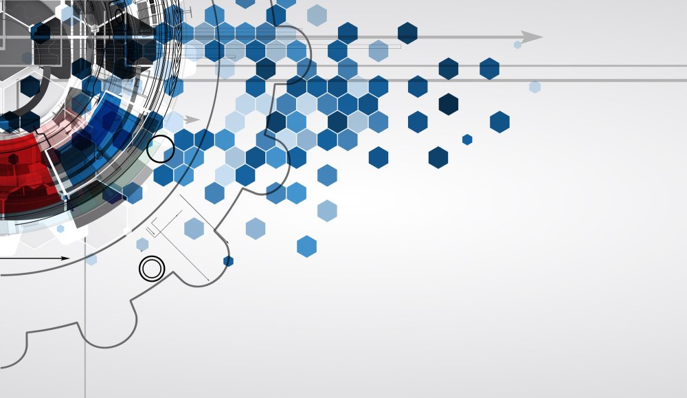 Инновации абстракция на белом фоне