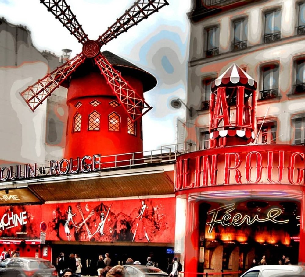 Мулен Руж в Париже
