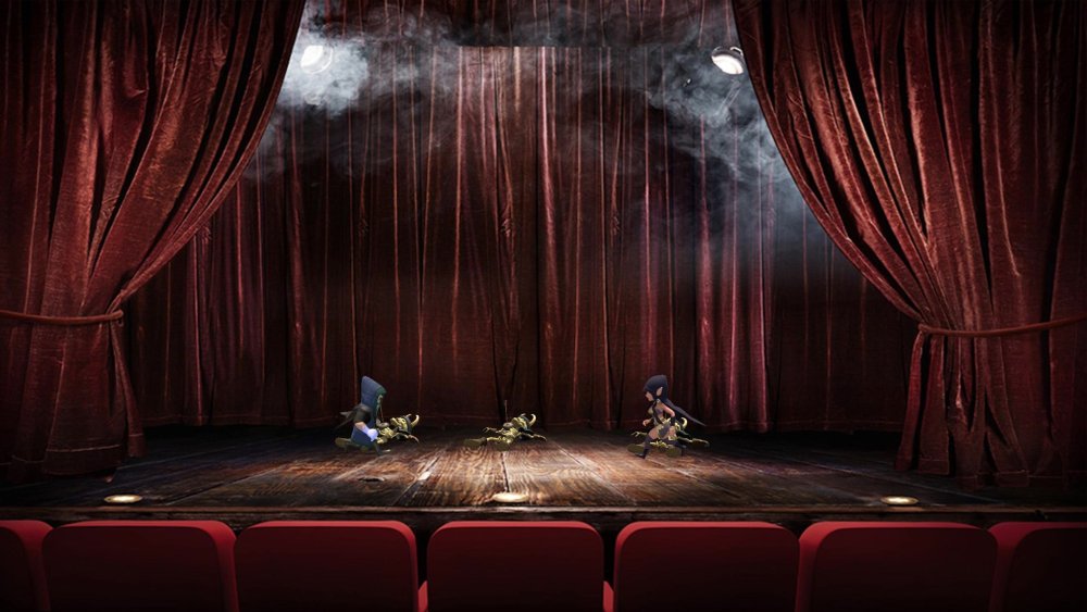 Бархатный занавес